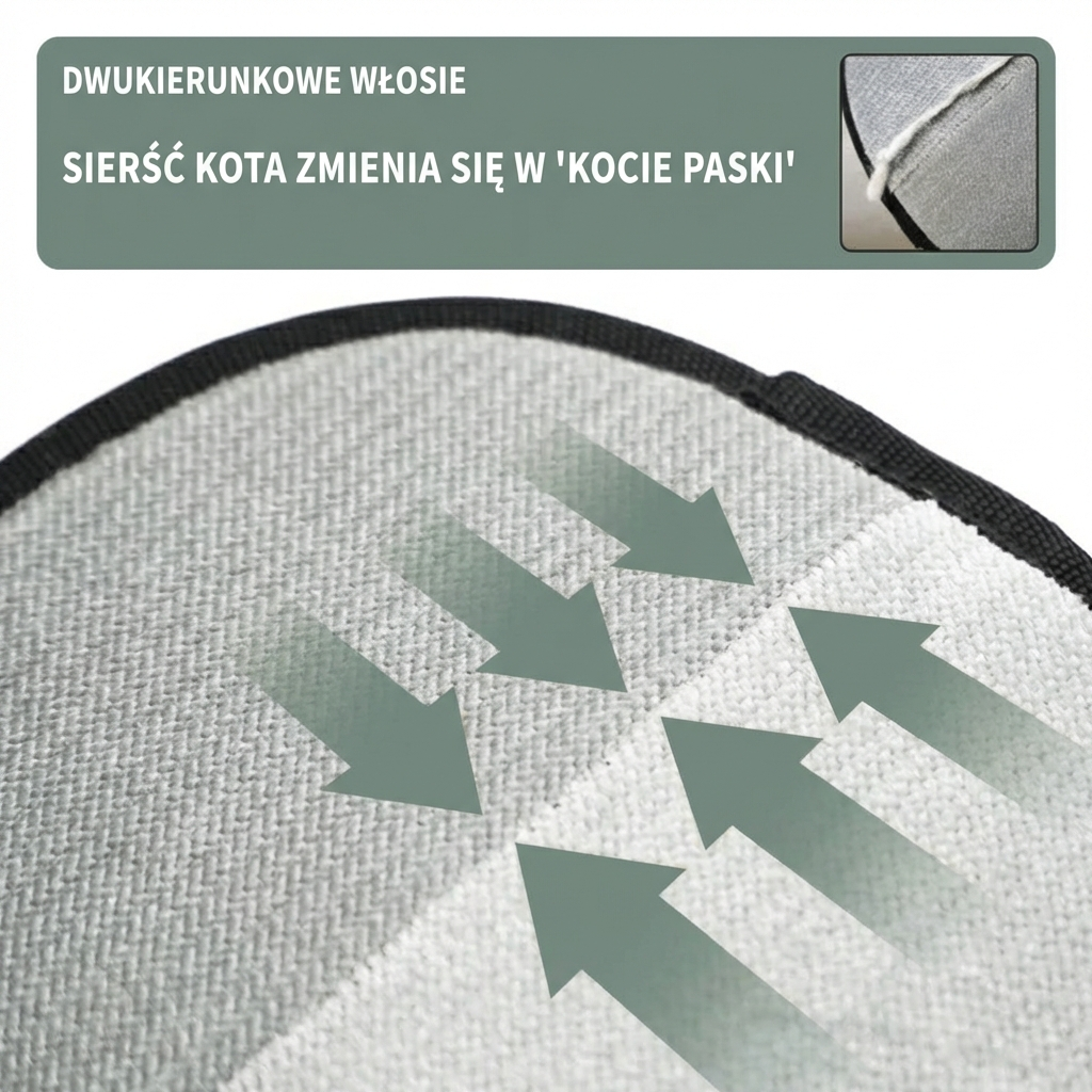 Pronvy™ Elektrostatyczna Rękawica do sierści zwierząt